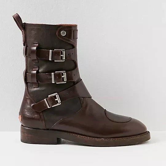Brown Midcalf Boots