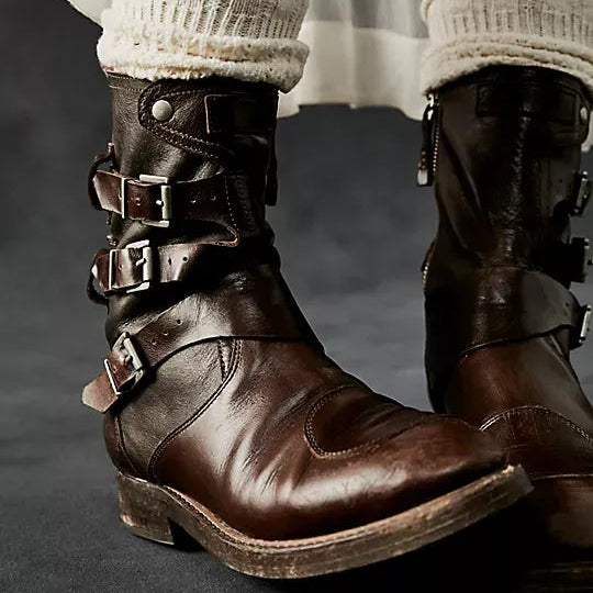 Brown Midcalf Boots