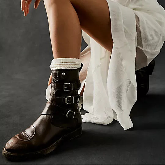 Brown Midcalf Boots