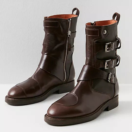 Brown Midcalf Boots
