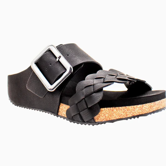 Lazy Style Woven Strappy Platform Sandals